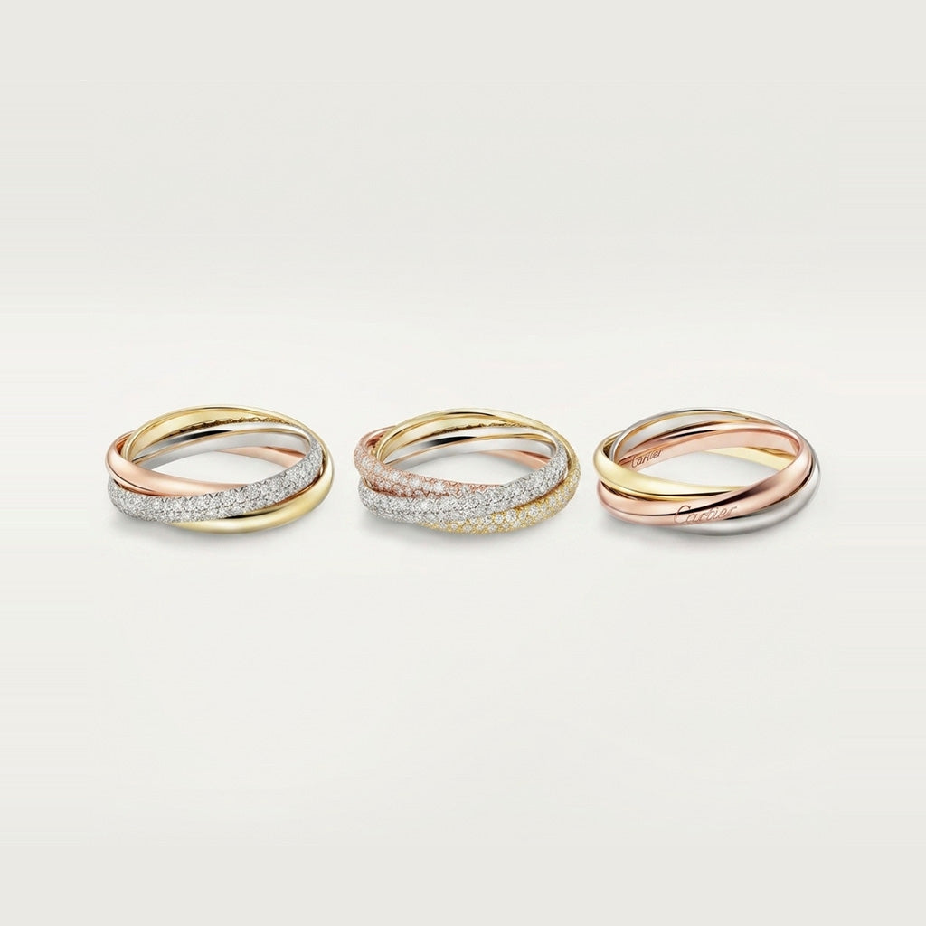 [Eterna Jewels]TRINITY 2.5MM RING COLLECTION
