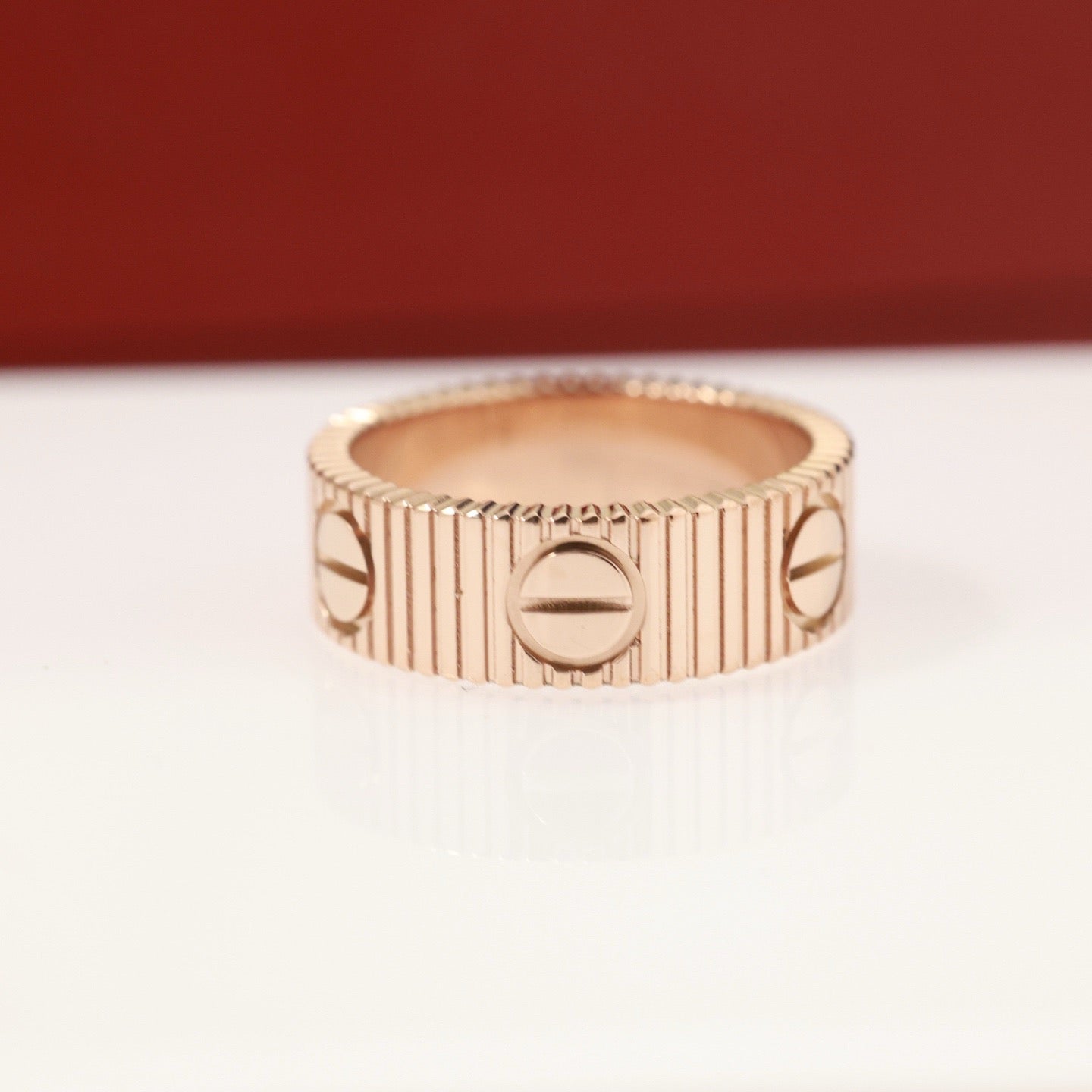[Eterna Jewels] 2025 NEUER LOVE-RING GEBÜRSTETER STIL