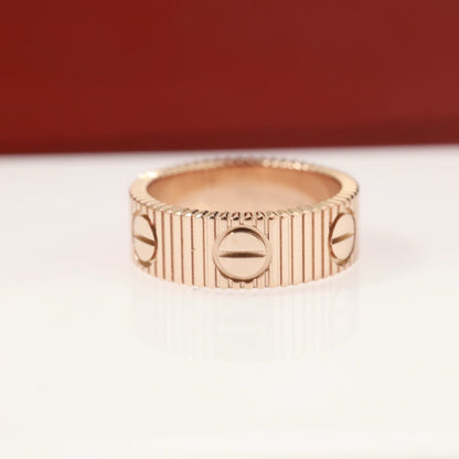 [Eterna Jewels] 2025 NEUER LOVE-RING GEBÜRSTETER STIL