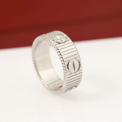 [Eterna Jewels] 2025 NEUER LOVE-RING GEBÜRSTETER STIL
