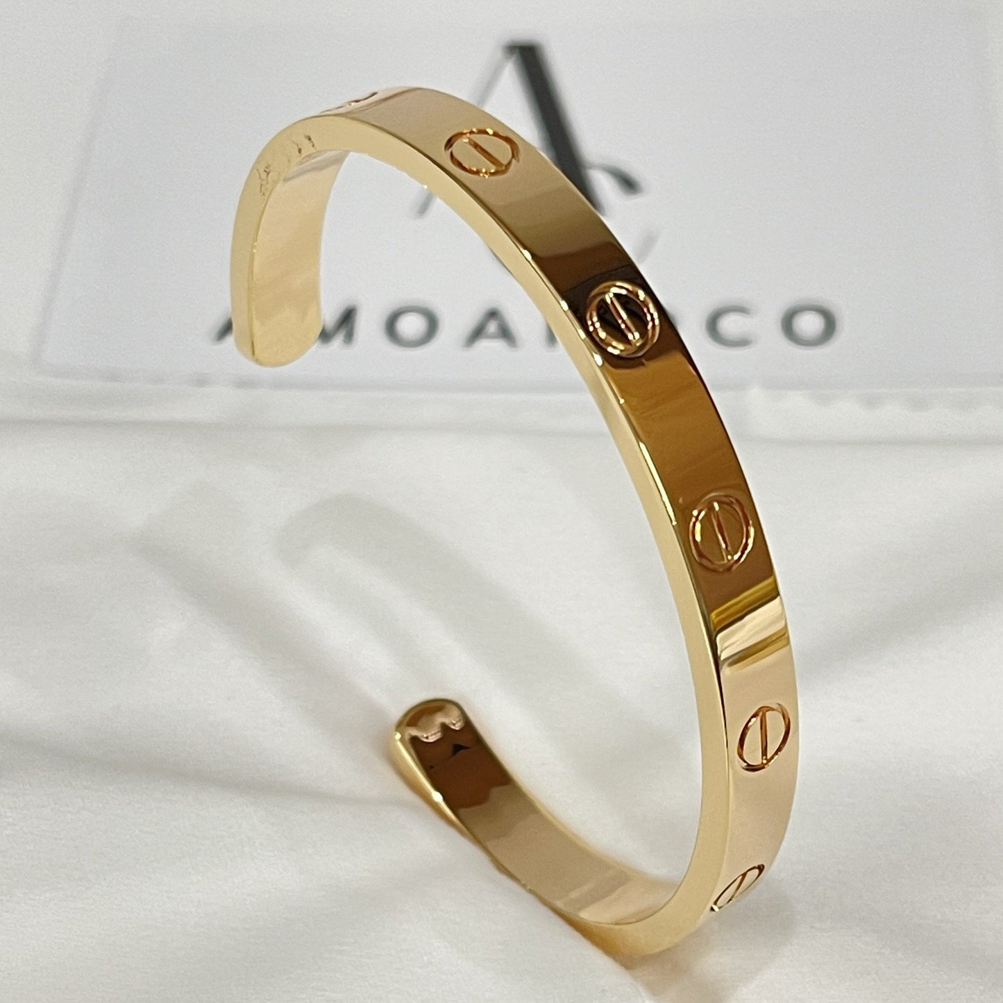[Eterna Jewels]LOVE BRACELET 6.1MM OPEN CUFF
