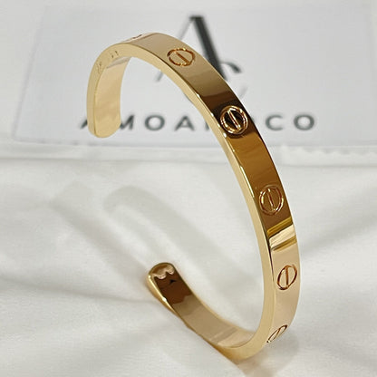 [Eterna Jewels]LOVE BRACELET 6.1MM OPEN CUFF