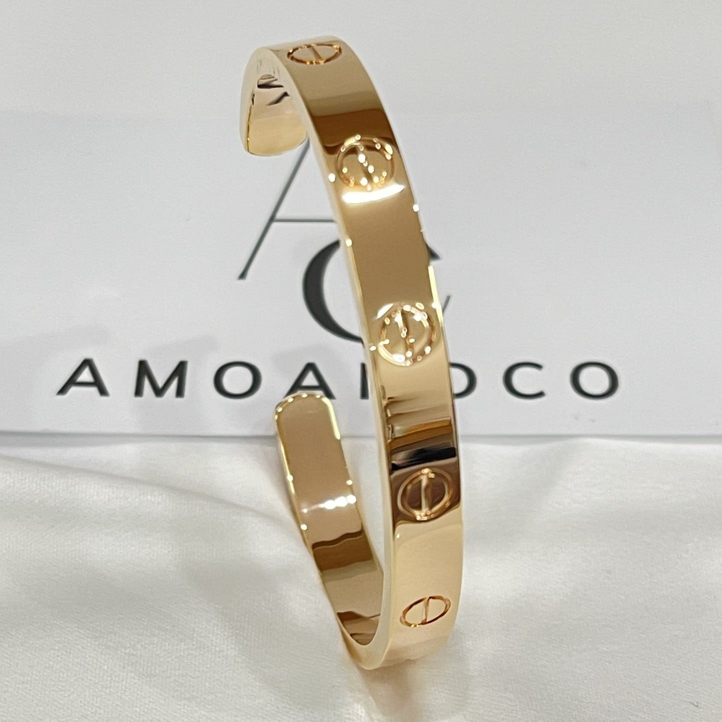 [Eterna Jewels]LOVE BRACELET 6.1MM OPEN CUFF