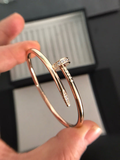 [Eterna Jewels]JUSTE-ARMBAND 3.5MM DIAMANTEN