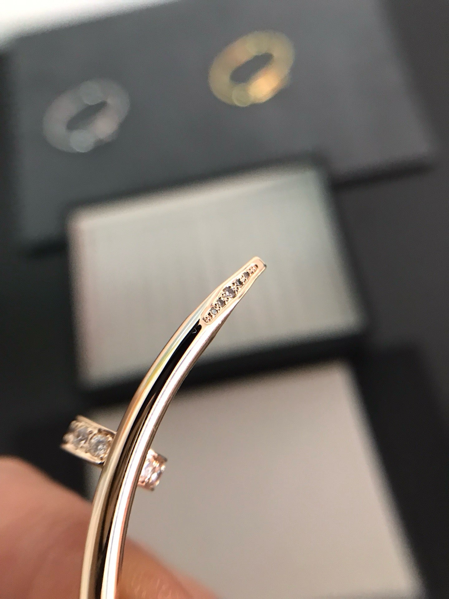 [Eterna Jewels]JUSTE-ARMBAND 3.5MM DIAMANTEN
