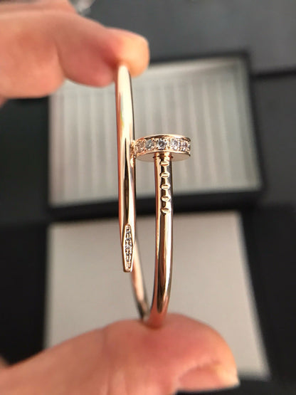 [Eterna Jewels]JUSTE-ARMBAND 3.5MM DIAMANTEN