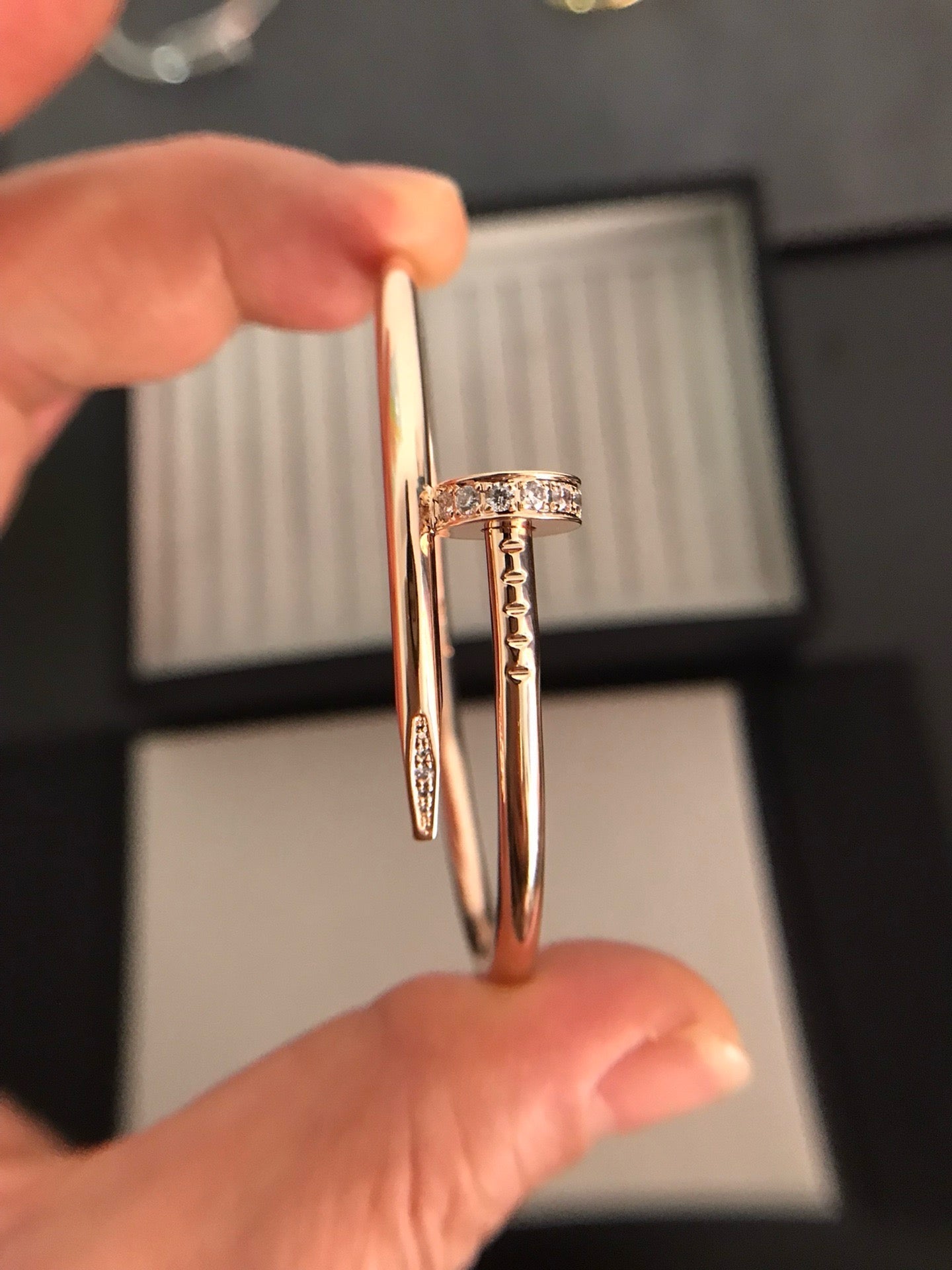 [Eterna Jewels]JUSTE-ARMBAND 3.5MM DIAMANTEN