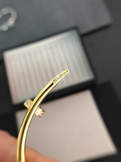 [Eterna Jewels]JUSTE-ARMBAND 3.5MM DIAMANTEN