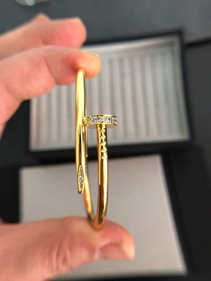 [Eterna Jewels]JUSTE-ARMBAND 3.5MM DIAMANTEN