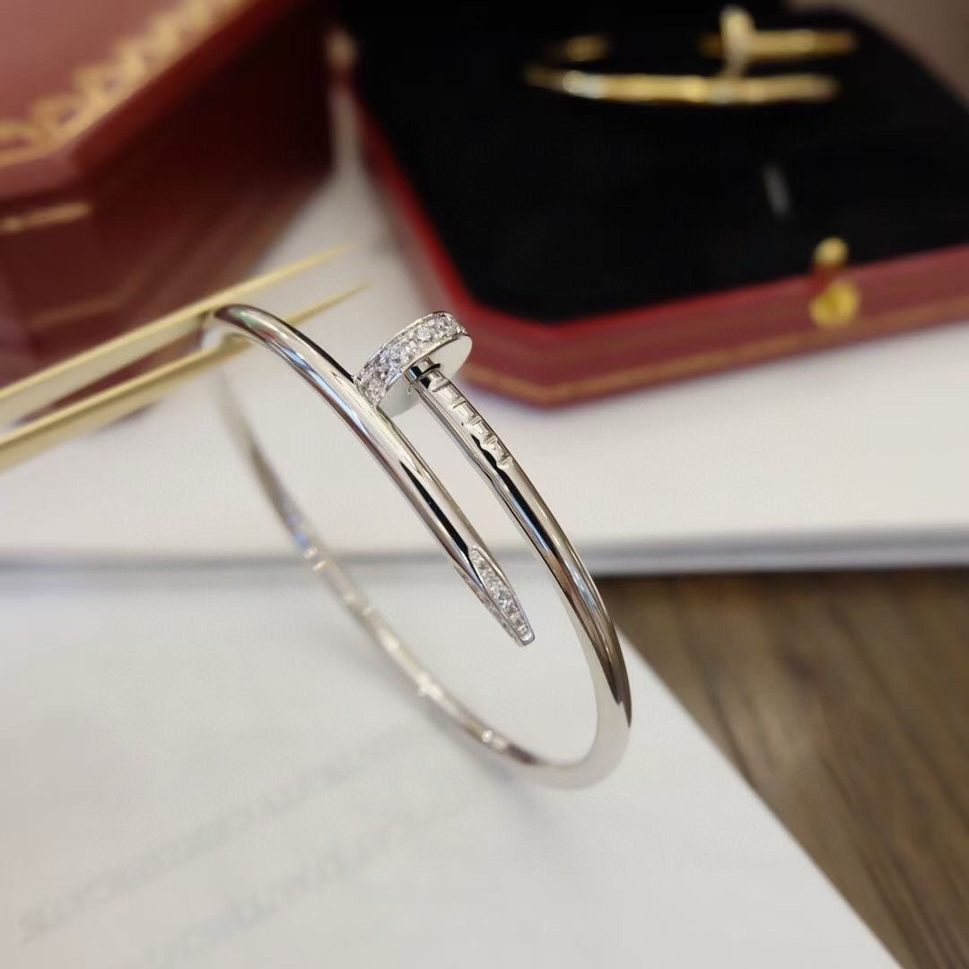 [Eterna Jewels]JUSTE-ARMBAND 3.5MM DIAMANTEN