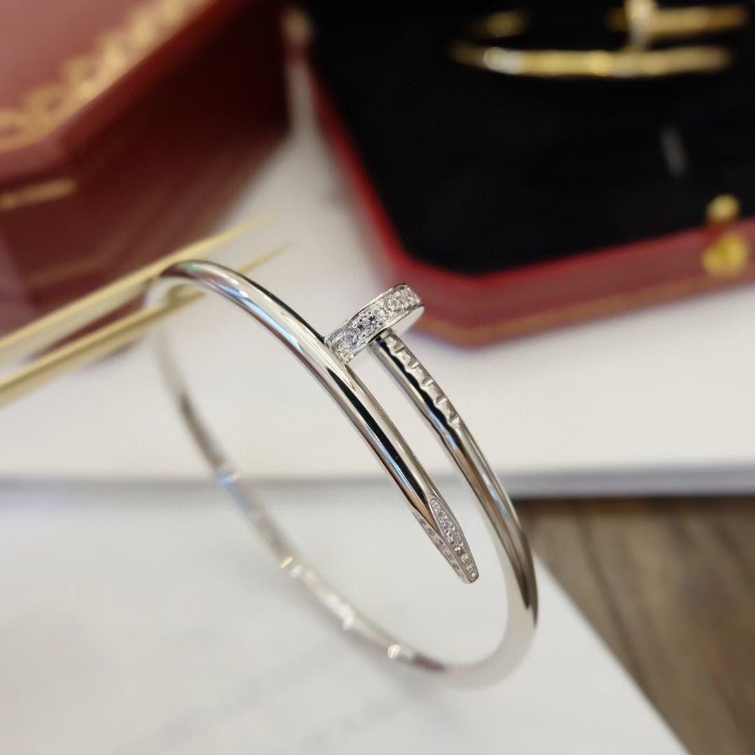 [Eterna Jewels]JUSTE-ARMBAND 3.5MM DIAMANTEN
