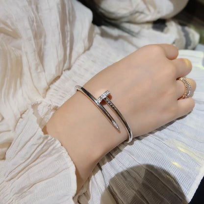 [Eterna Jewels]JUSTE-ARMBAND 3.5MM DIAMANTEN