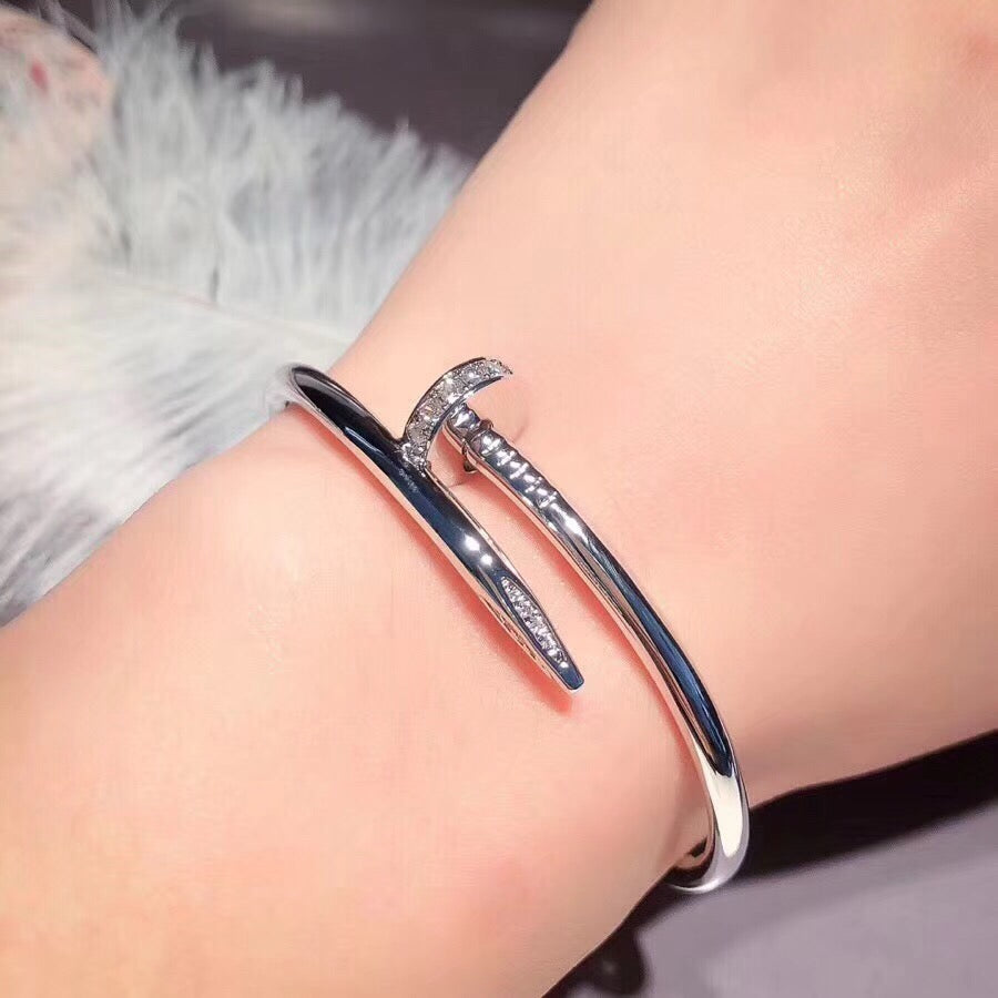 [Eterna Jewels]JUSTE-ARMBAND 3.5MM DIAMANTEN