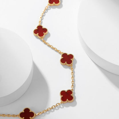 [Eterna Jewels]KLEE 10 MOTIVE KARNEOL-HALSKETTE