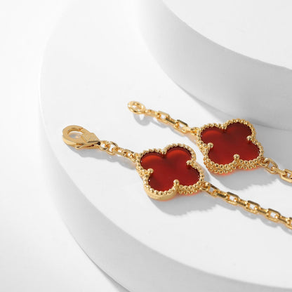 [Eterna Jewels]KLEE 10 MOTIVE KARNEOL-HALSKETTE