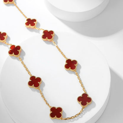 [Eterna Jewels]KLEE 10 MOTIVE KARNEOL-HALSKETTE