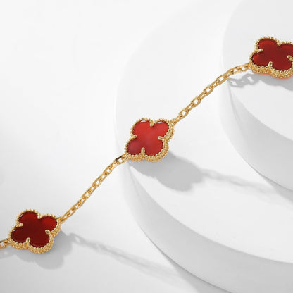 [Eterna Jewels]KLEE 10 MOTIVE KARNEOL-HALSKETTE