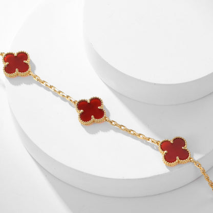 [Eterna Jewels]KLEE 10 MOTIVE KARNEOL-HALSKETTE