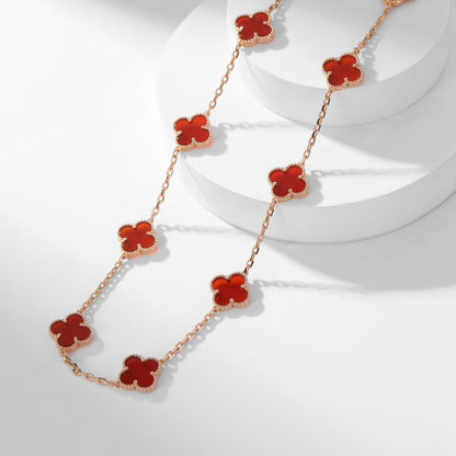 [Eterna Jewels]KLEE 10 MOTIVE KARNEOL-HALSKETTE