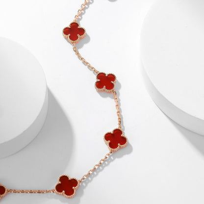 [Eterna Jewels]KLEE 10 MOTIVE KARNEOL-HALSKETTE