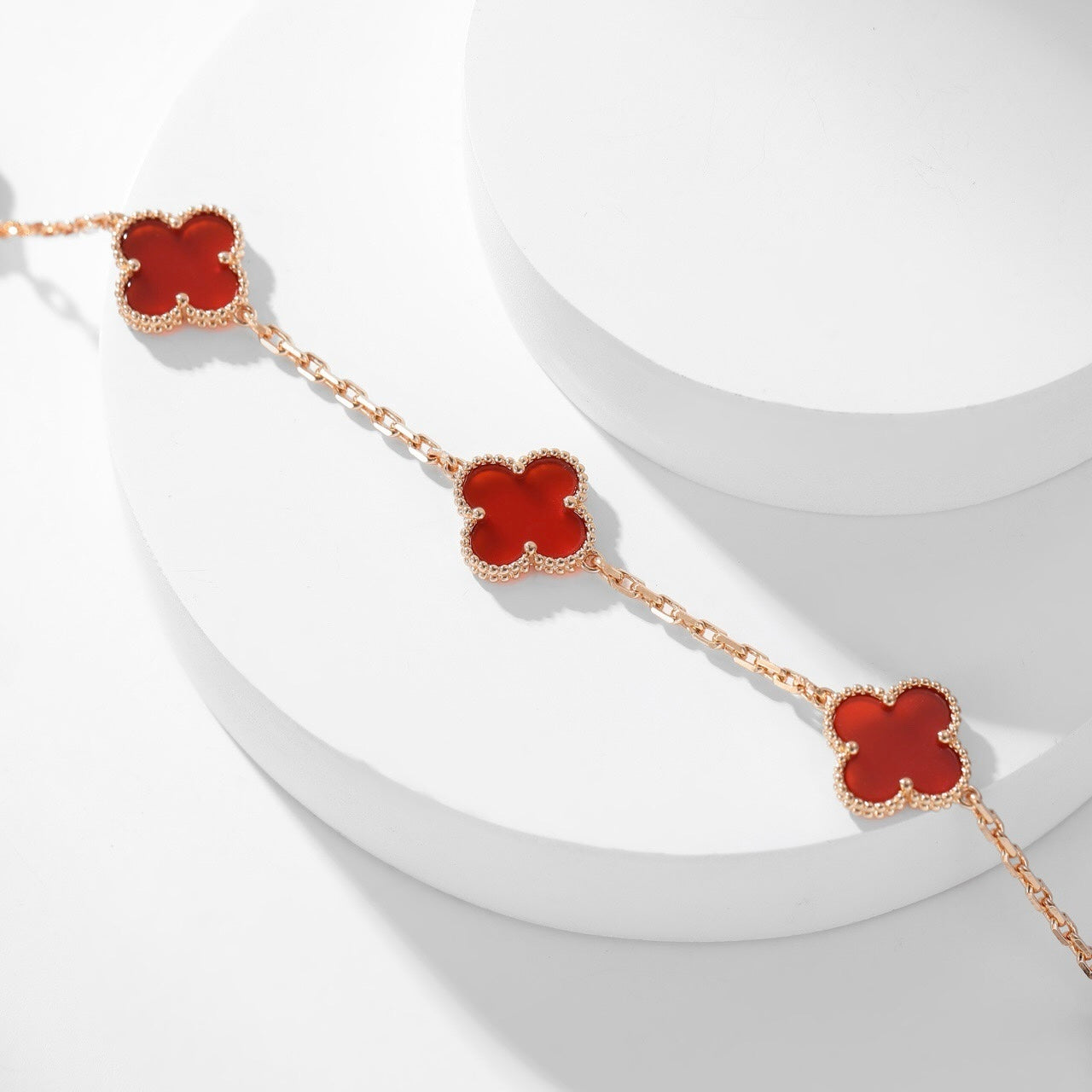 [Eterna Jewels]KLEE 10 MOTIVE KARNEOL-HALSKETTE