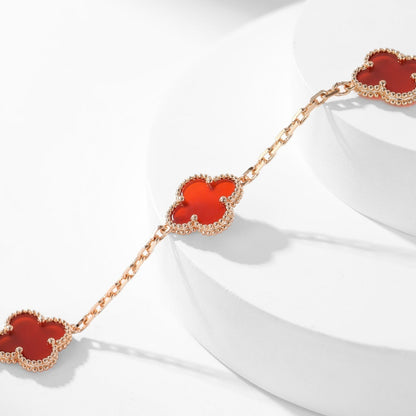 [Eterna Jewels]KLEE 10 MOTIVE KARNEOL-HALSKETTE