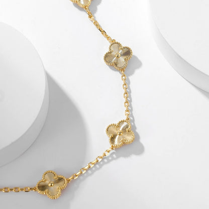 [Eterna Jewels]KLEEBKATTEN-HALSZIER MIT 10 MOTIVEN UND LASERGRAVUR