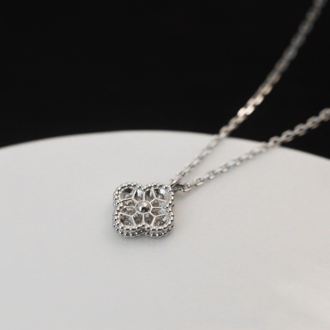 [Eterna Jewels]KLEEBRETT-MINI-ANHÄNGER 9,5 MM MIT DIAMANTEN