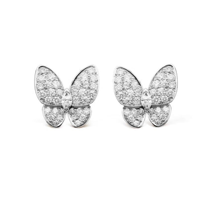 [Eterna Jewels]SCHMETTERLING ALL DIAMOND OHRRINGE