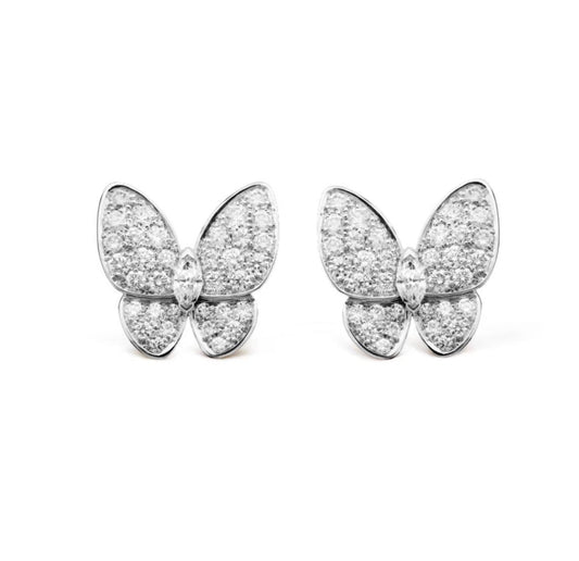 [Eterna Jewels]SCHMETTERLING ALL DIAMOND OHRRINGE