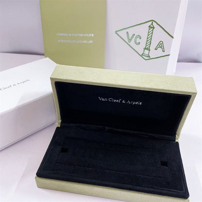 VA CLOVER ARMBAND HALSKETTE RING BOX GESCHENKTÜTE