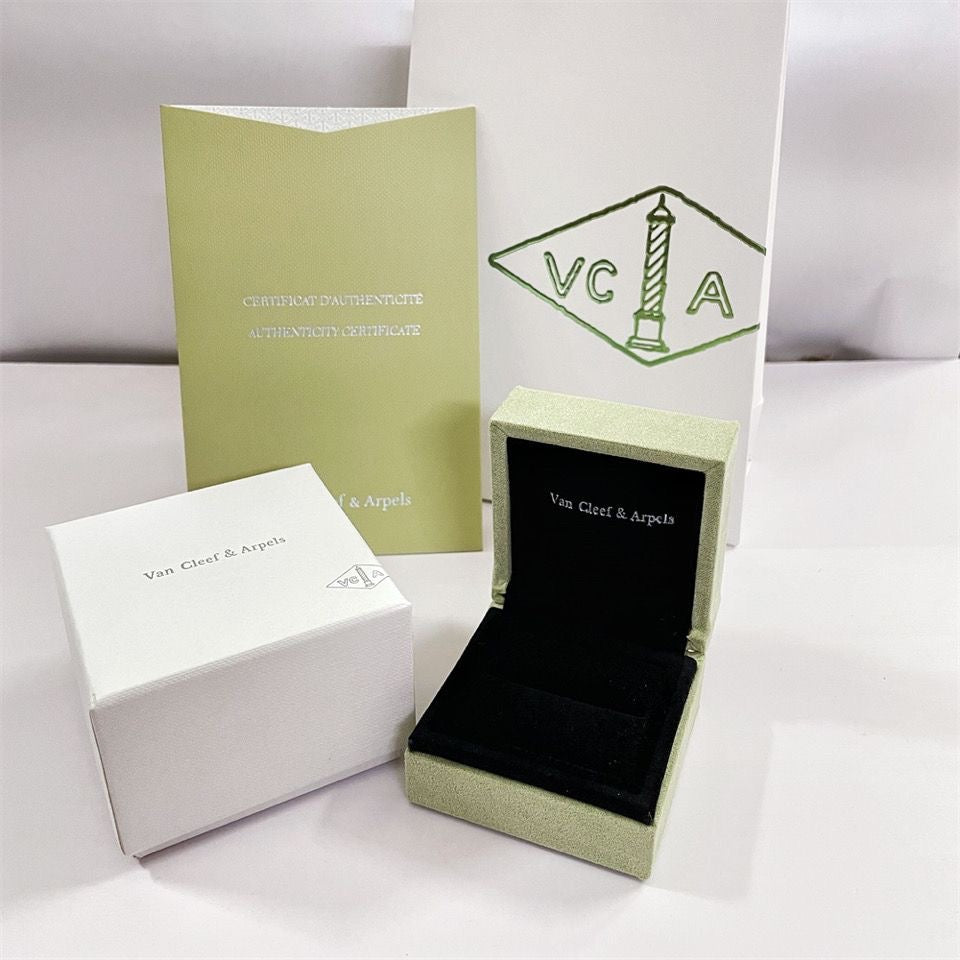 VA CLOVER ARMBAND HALSKETTE RING BOX GESCHENKTÜTE