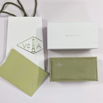 VA CLOVER ARMBAND HALSKETTE RING BOX GESCHENKTÜTE