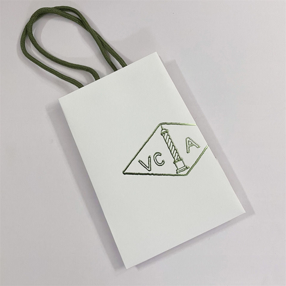 VA CLOVER ARMBAND HALSKETTE RING BOX GESCHENKTÜTE