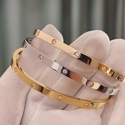 [Eterna Jewels]LOVE BRACELET 3.65MM 10 DIAMONDS