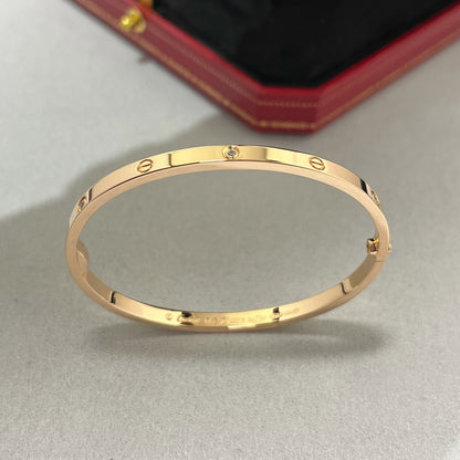 [Eterna Jewels]LOVE BRACELET 3.65MM 6 DIAMONDS