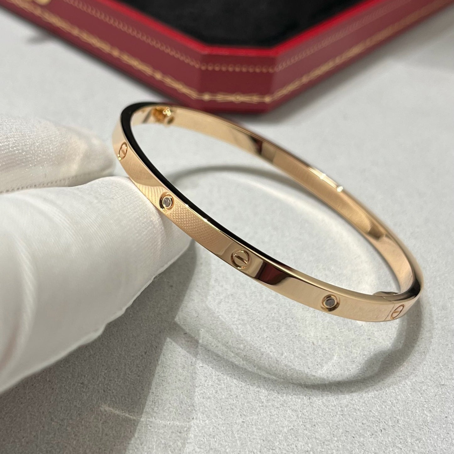 [Eterna Jewels]LOVE BRACELET 3.65MM 6 DIAMONDS