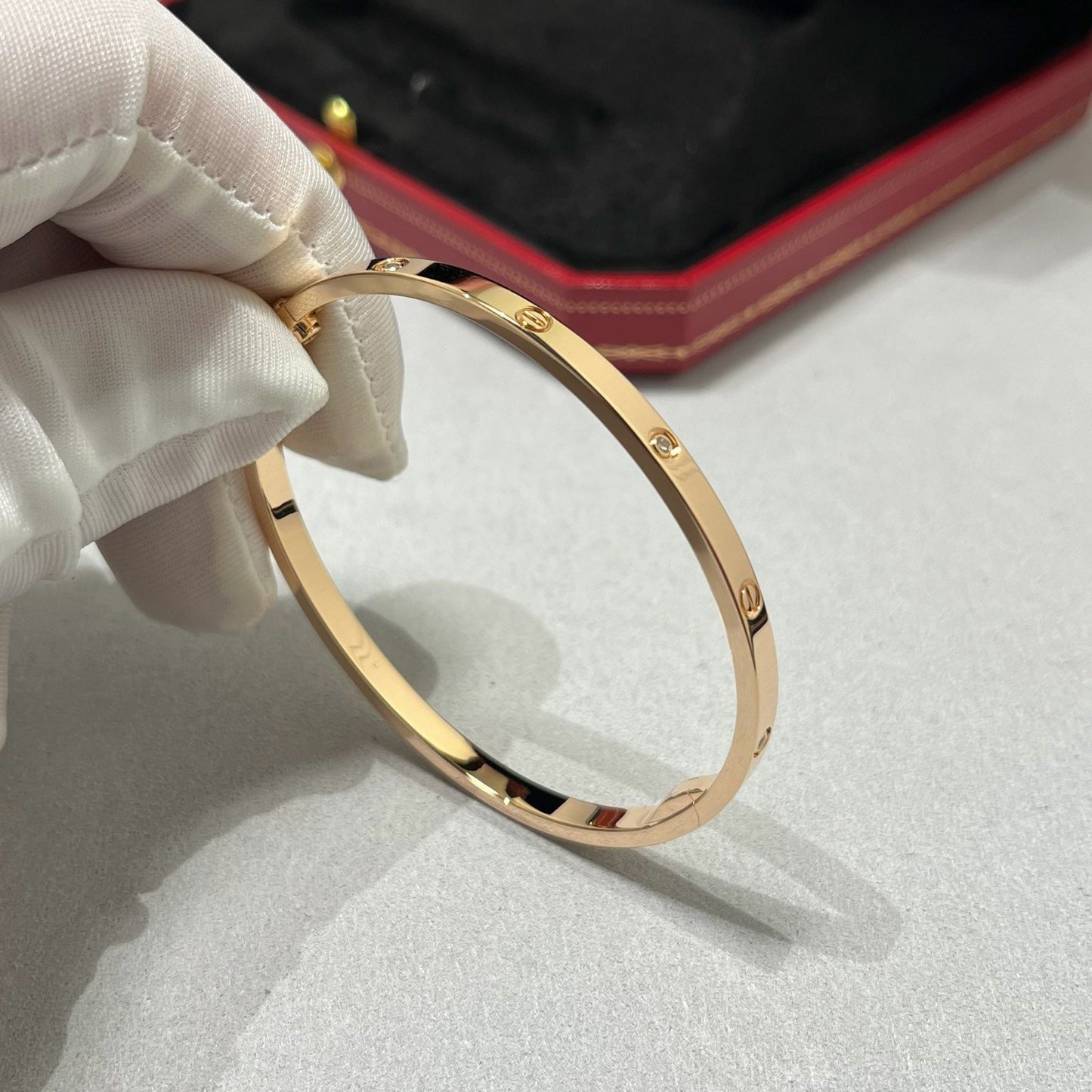 [Eterna Jewels]LOVE BRACELET 3.65MM 6 DIAMONDS