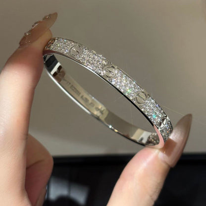 [Eterna Jewels]LOVE BRACELET 6.1MM DIAMOND-PAVED