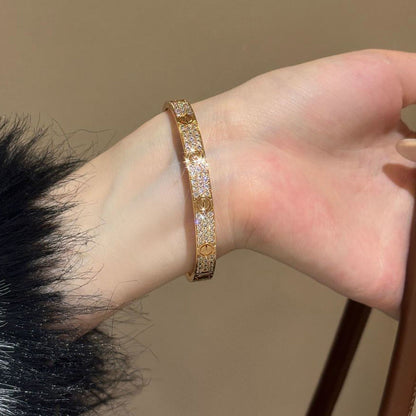 [Eterna Jewels]LOVE BRACELET 6.1MM DIAMOND-PAVED