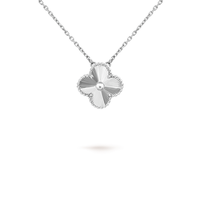 [Eterna Jewels]KLEE 15MM LASER-HALSKETTE SILBER