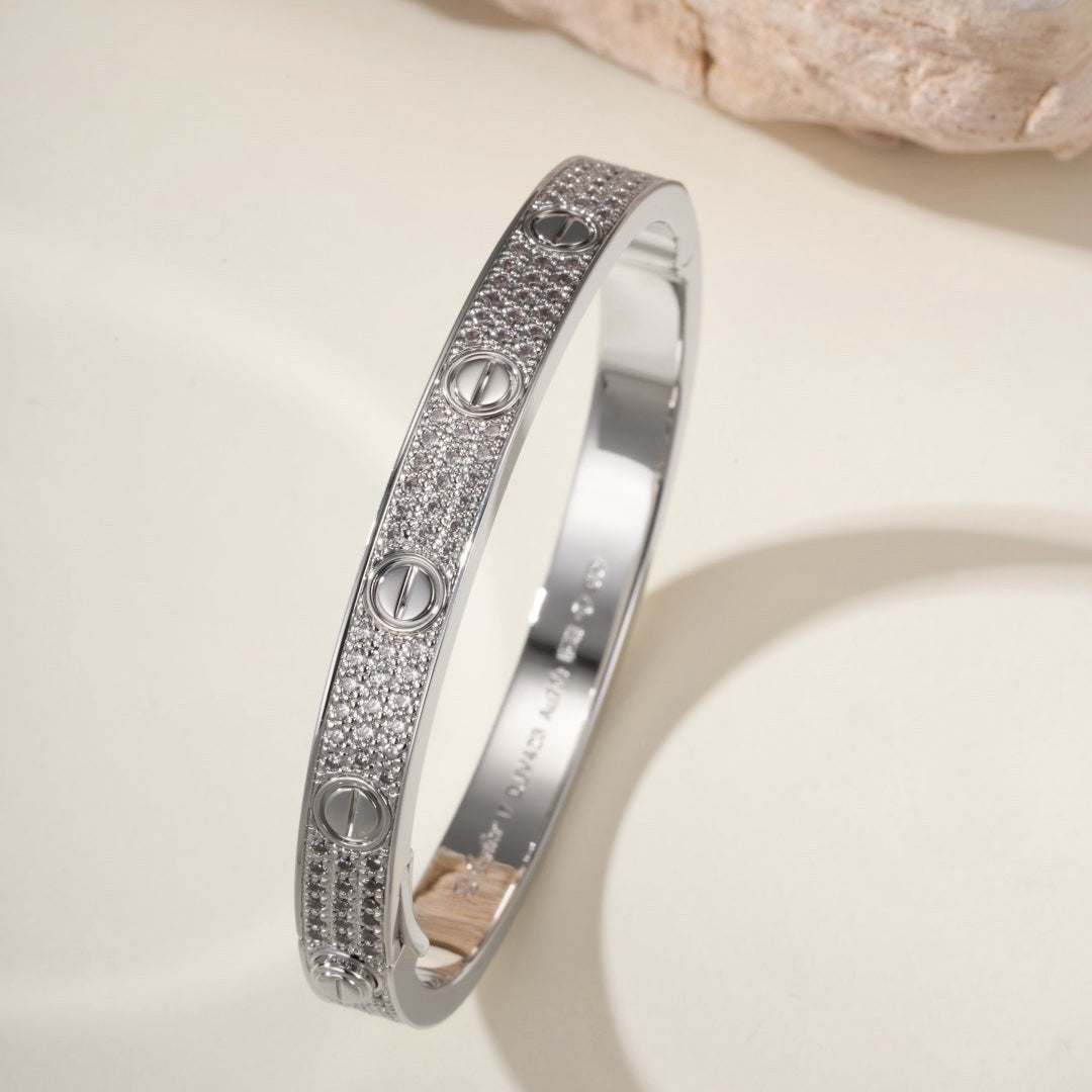 [Eterna Jewels]LOVE BRACELET 6.1MM DIAMOND-PAVED