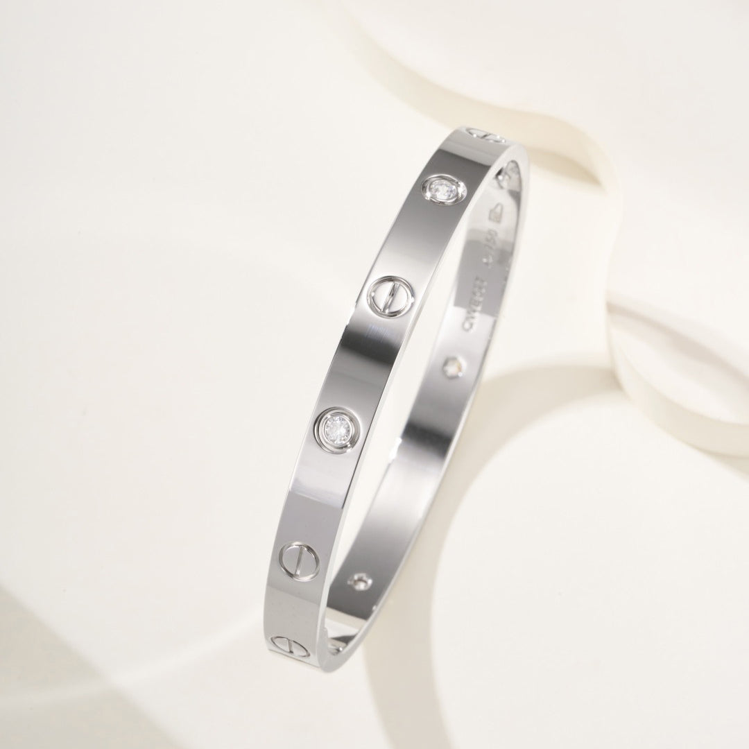 [Eterna Jewels]LOVE BRACELET 6.1MM 4 DIAMONDS