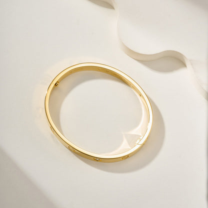 [Eterna Jewels]LOVE BRACELET 6.1MM 4 DIAMONDS