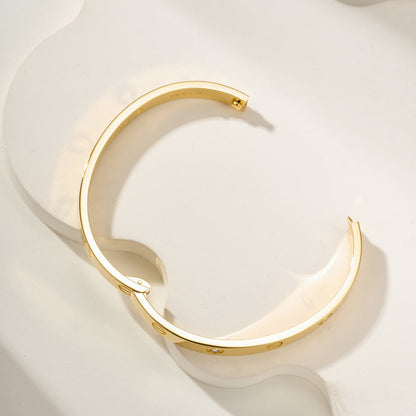[Eterna Jewels]LOVE BRACELET 6.1MM 4 DIAMONDS