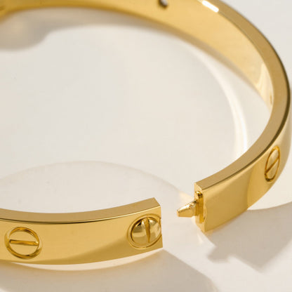 [Eterna Jewels]LOVE BRACELET 6.1MM 4 DIAMONDS