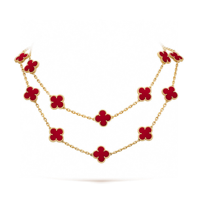 [Eterna Jewels]KLEE 20 MOTIVE KARNEOL-HALSKETTE