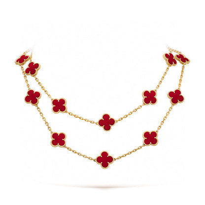 [Eterna Jewels]KLEE 20 MOTIVE KARNEOL-HALSKETTE