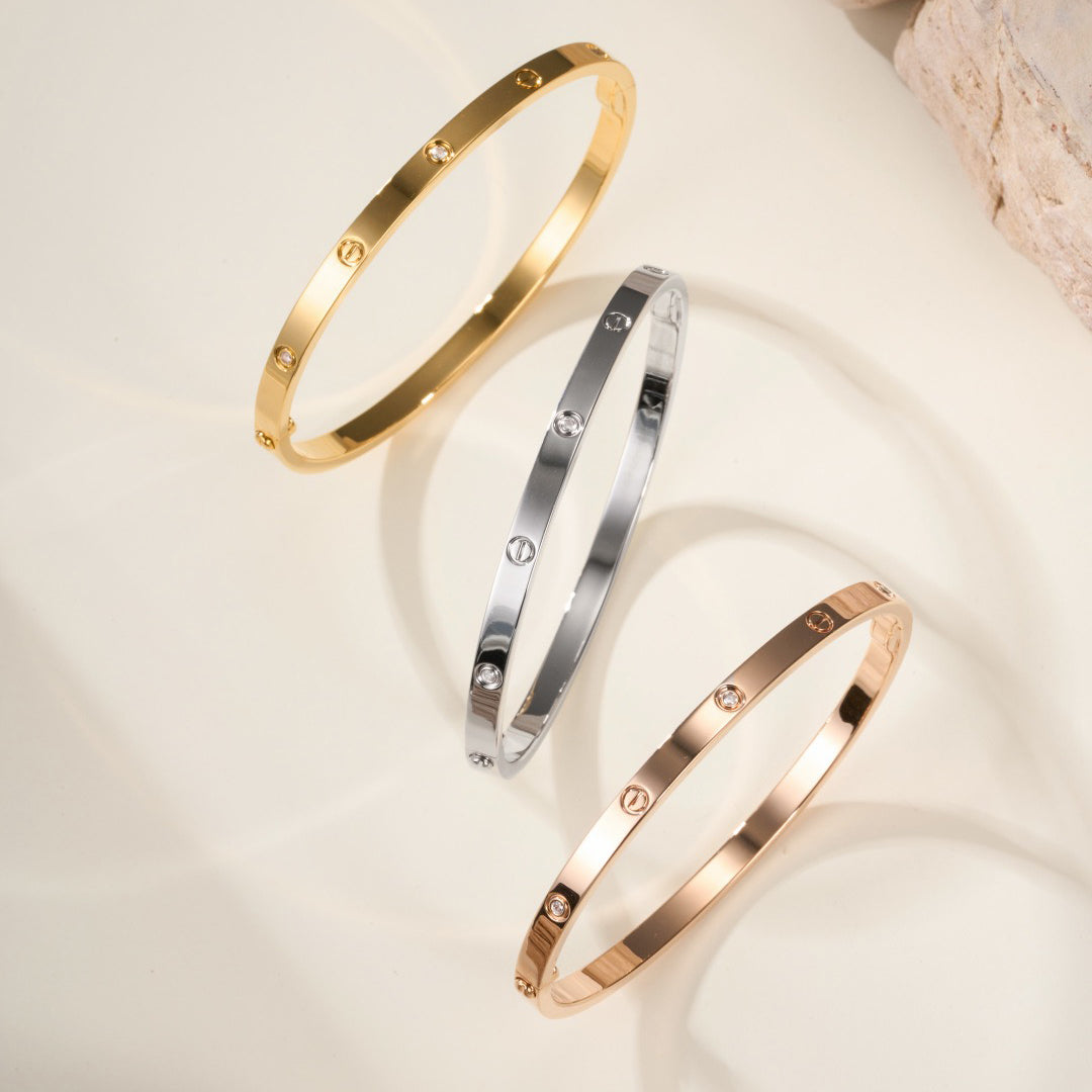 [Eterna Jewels]LOVE BRACELET 3.65MM 6 DIAMONDS