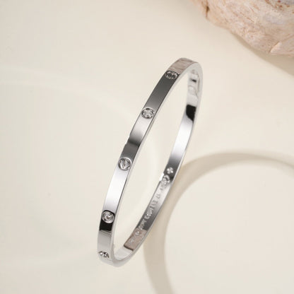 [Eterna Jewels]LOVE BRACELET 3.65MM 6 DIAMONDS